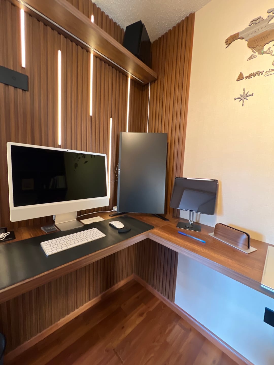 Customer photo review of Reposamuñecas Ergonómico Deslizante para Gaming y Trabajo