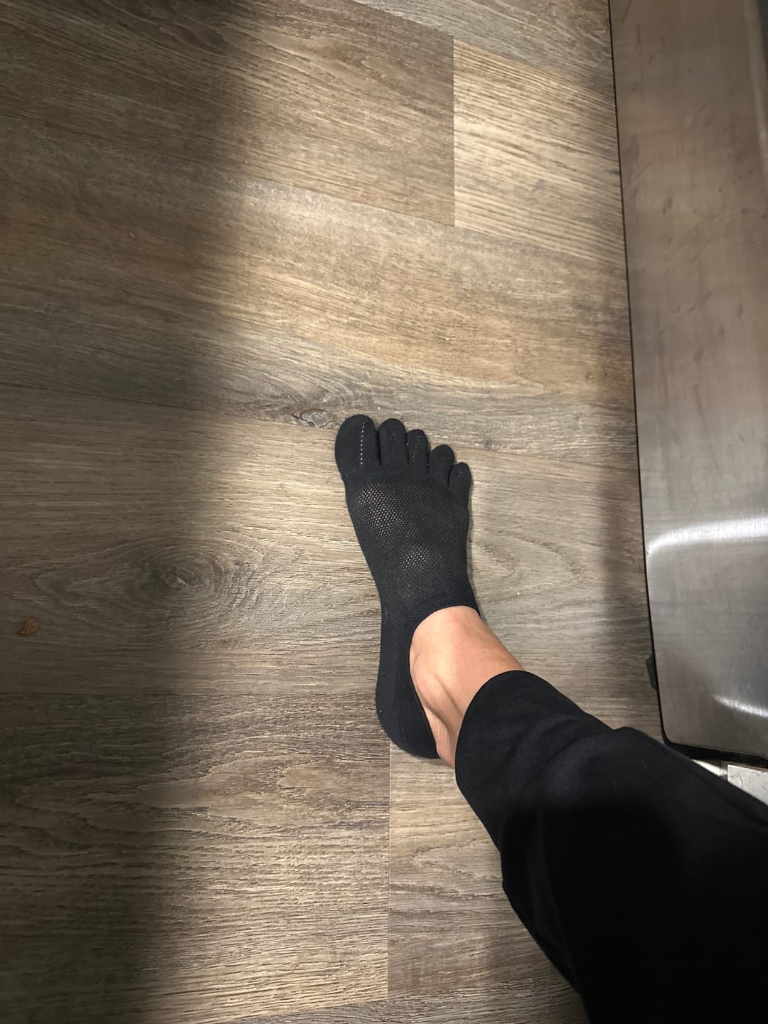 Customer photo review of Toe Socks No Show - 5 Pairs
