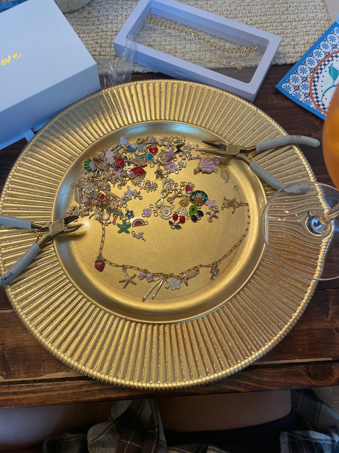 Customer photo review of FabuLove Charm Jewelry Kit