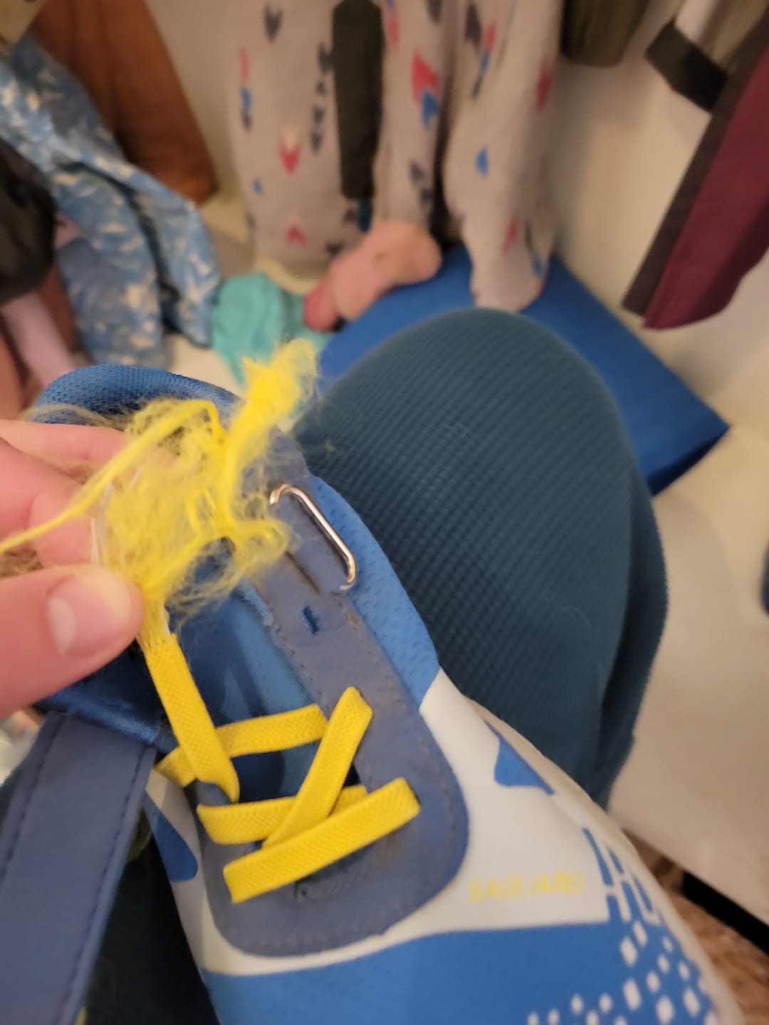 Customer photo review of Kid's Vitality III - Barefoot Shoes