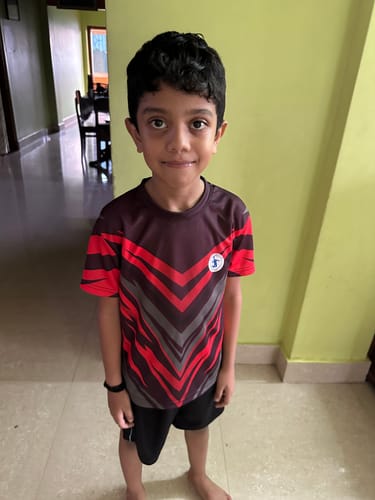 Customer photo review of Kids Jerseys t shirt