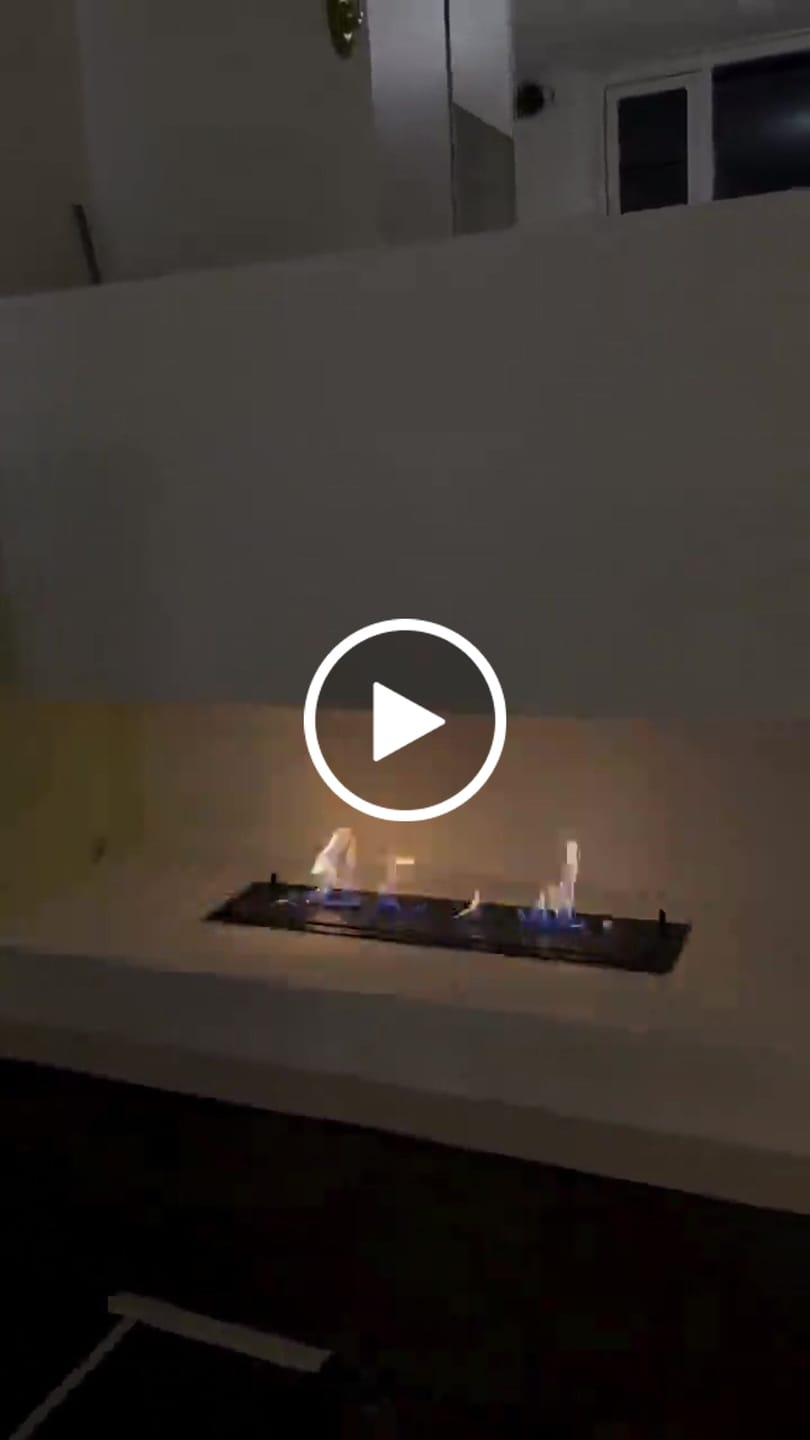 Customer video review of Bioethanol Einbau Brenner Einsatz - SOLO 120