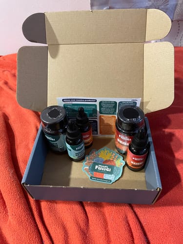 Customer photo review of Extracto Cordyceps - Gotas Ultra Concentrado