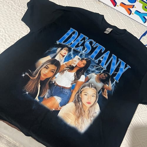 Customer photo review of Custom Vintage Tee/Crewneck/Hoodie