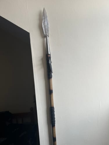 Customer photo review of Gungnir - The Spear of Odin