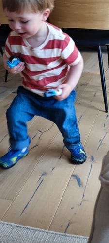 Customer photo review of Kid's Fast Ⅰ - Barefoot Shoes
