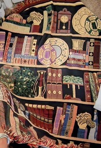 Customer photo review of Wholesale Tapestry Blankets