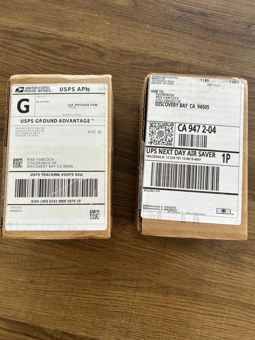 Customer photo review of Presser Foot Shank (Low Shank) #804509000