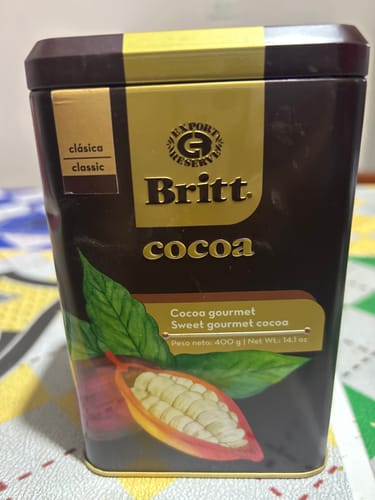 Customer photo review of Chocolate Britt Gourmet En Polvo