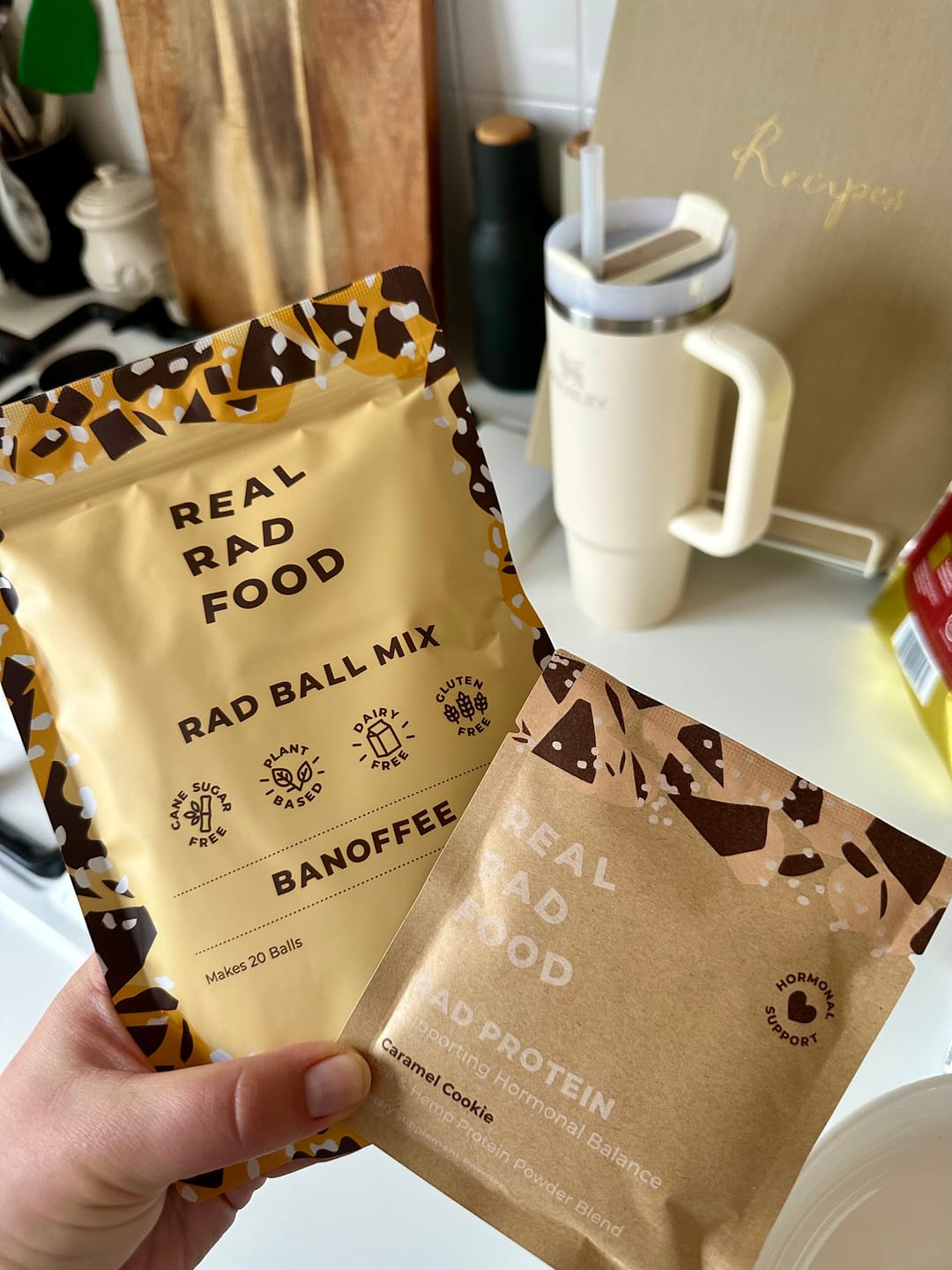 Customer photo review of Banoffee Rad Ball Mix
