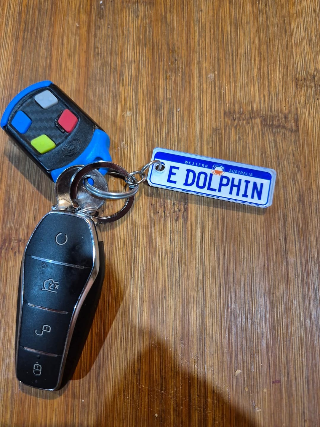 Customer photo review of WA General Issue Licence Plate Custom Premium Keychain
