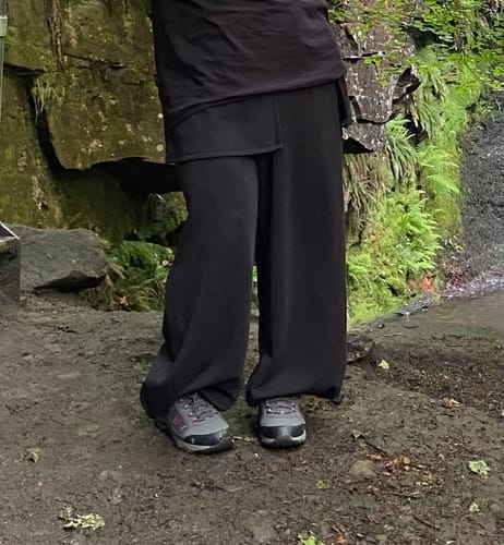 Customer photo review of Skirt Wrap Trouser
