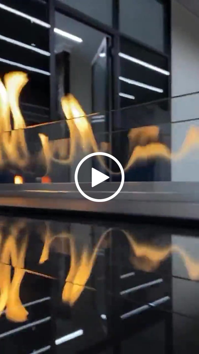 Customer video review of Bioethanol SmartFire Fernbedienung - PRIME A5 140cm