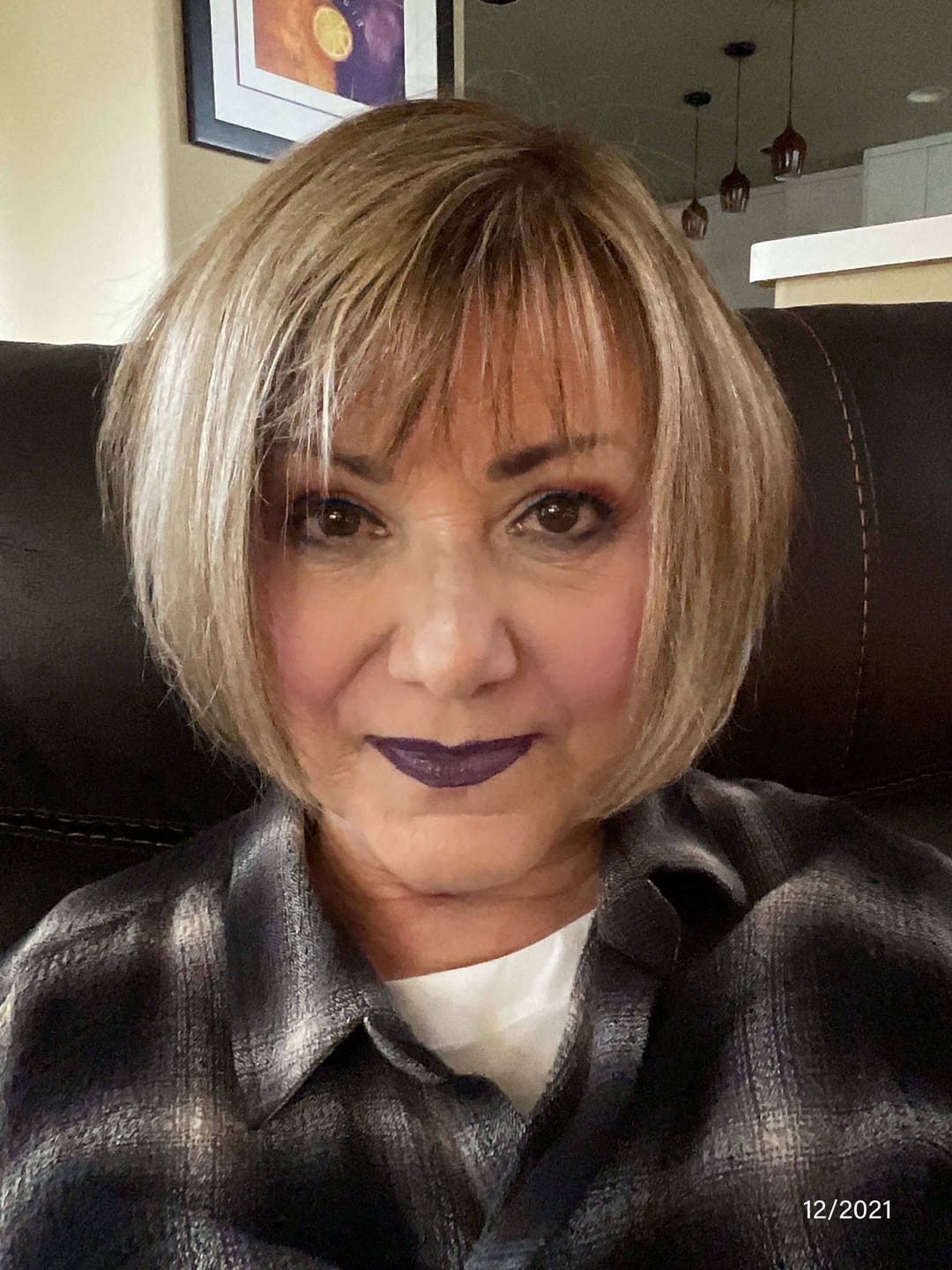 Customer photo review of 30 Day Hair Goals Supplement Bundle