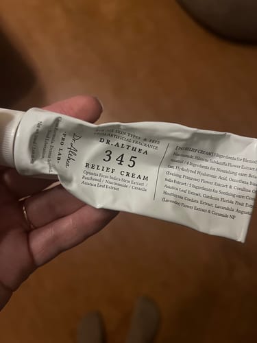 Customer photo review of Nomierinošs krēms ar resveratrolu Dr. Althea 345 Relief Cream