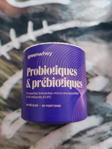 Customer photo review of Probiotiques & Prébiotiques