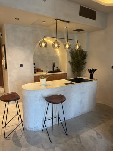 Customer photo review of Solid Wood Bar Stool Ws-034E-B-Leg