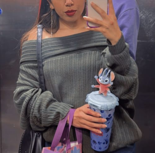 Customer photo review of SWEATER LINA MUSGO