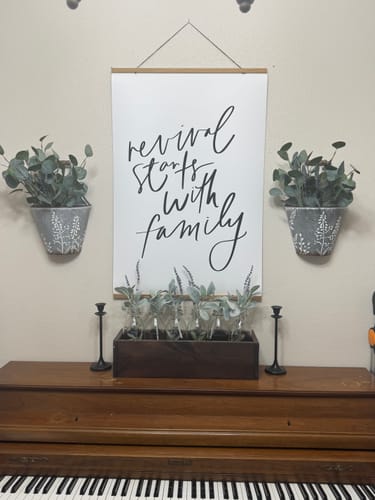 Customer photo review of Poster: Revival Starts with