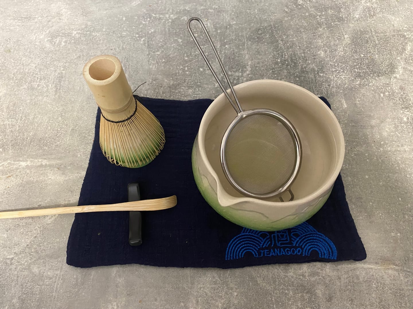 Customer photo review of Matcha Set-Beginner Set Snow Mountain Green
