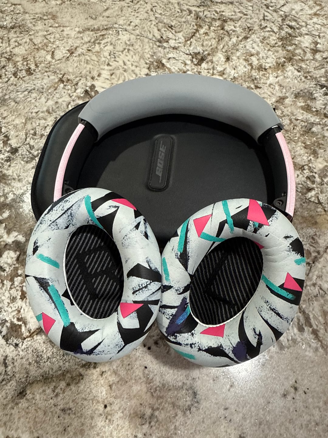 Customer photo review of Bose QuietComfort Silicone Headband Cover - WC BandZ QC