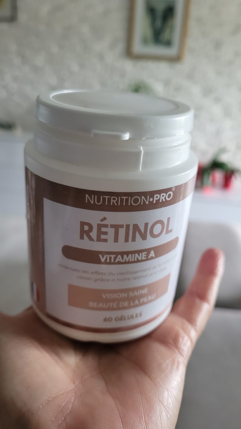 Customer photo review of RÉTINOL (VITAMINE A) - 60 GÉLULES