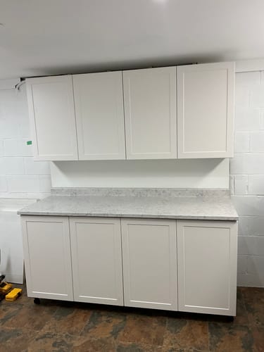 Customer photo review of 36" Wide x 30" High Wall Cabinet - Thermofoil Doors