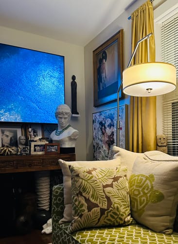 Customer photo review of Modern Abstract Painting #ABAS273