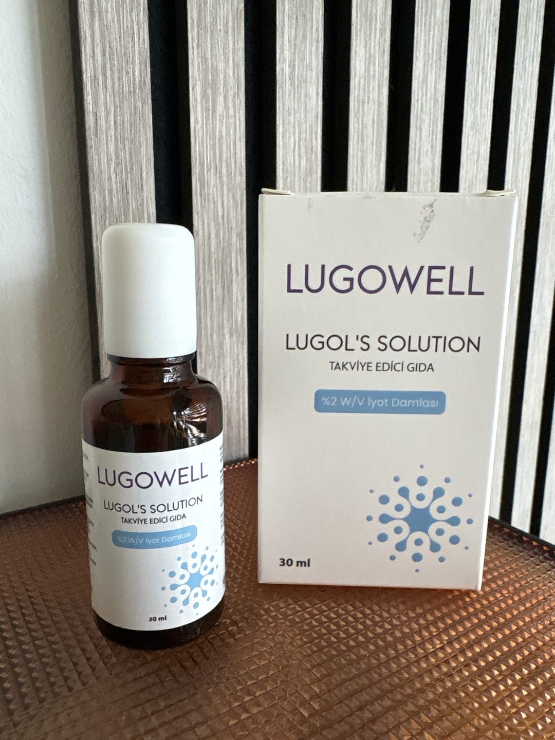 Customer photo review of PİPET VE ROLL-ON başlıklı Iyot - Lugowell %2  İyot Damlası