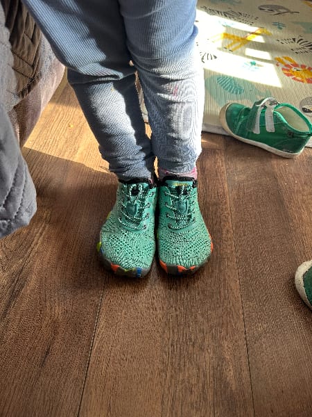 Customer photo review of Kid's Smart Ⅰ - Barefoot Shoes