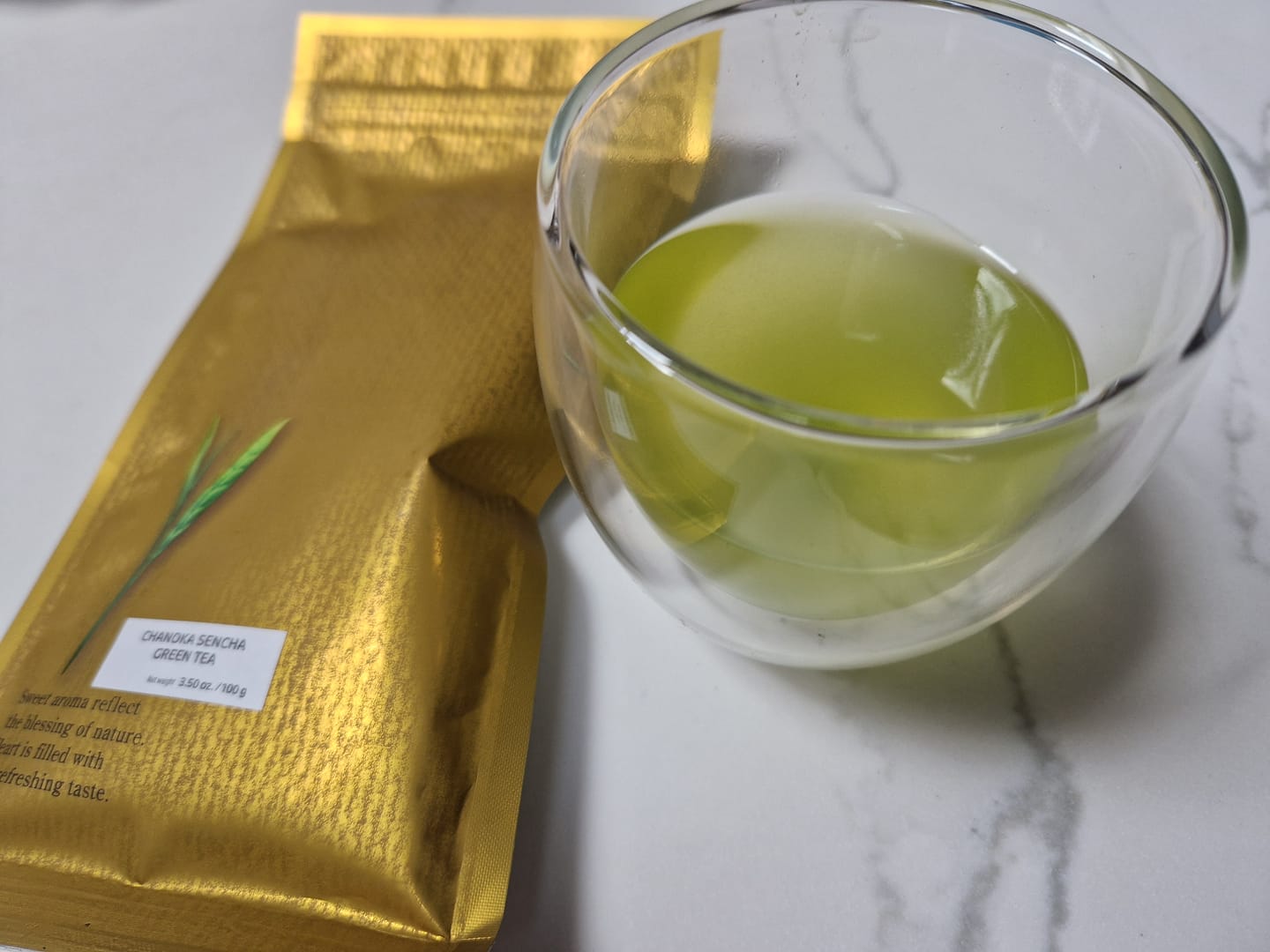 Customer photo review of Uji Sencha Chanoka