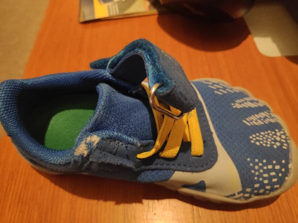 Customer photo review of Kid's Vitality III - Barefoot Shoes