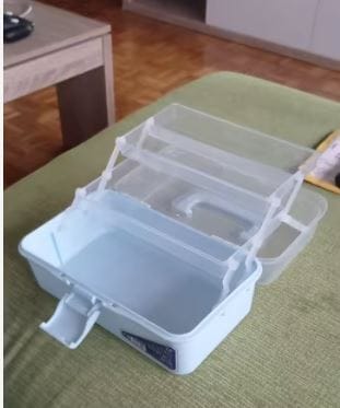 Customer photo review of Craft Supply Storage Box