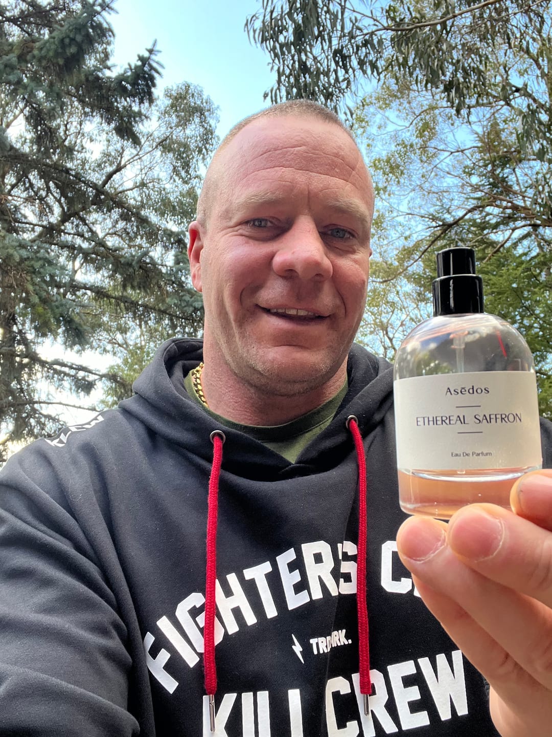 Customer photo review of ETHEREAL SAFFRON EAU DE PARFUM