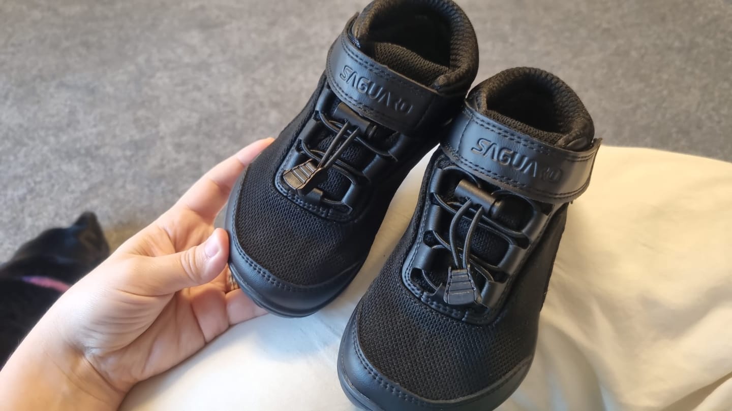 Customer photo review of Kid's Brave Ⅰ - Barefoot Shoes