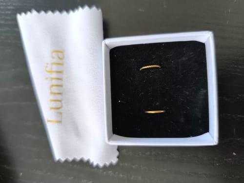 Customer photo review of Faux piercing au nez : Xena