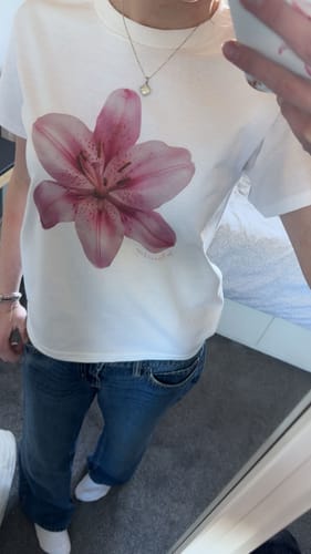 Customer photo review of lily baby tee