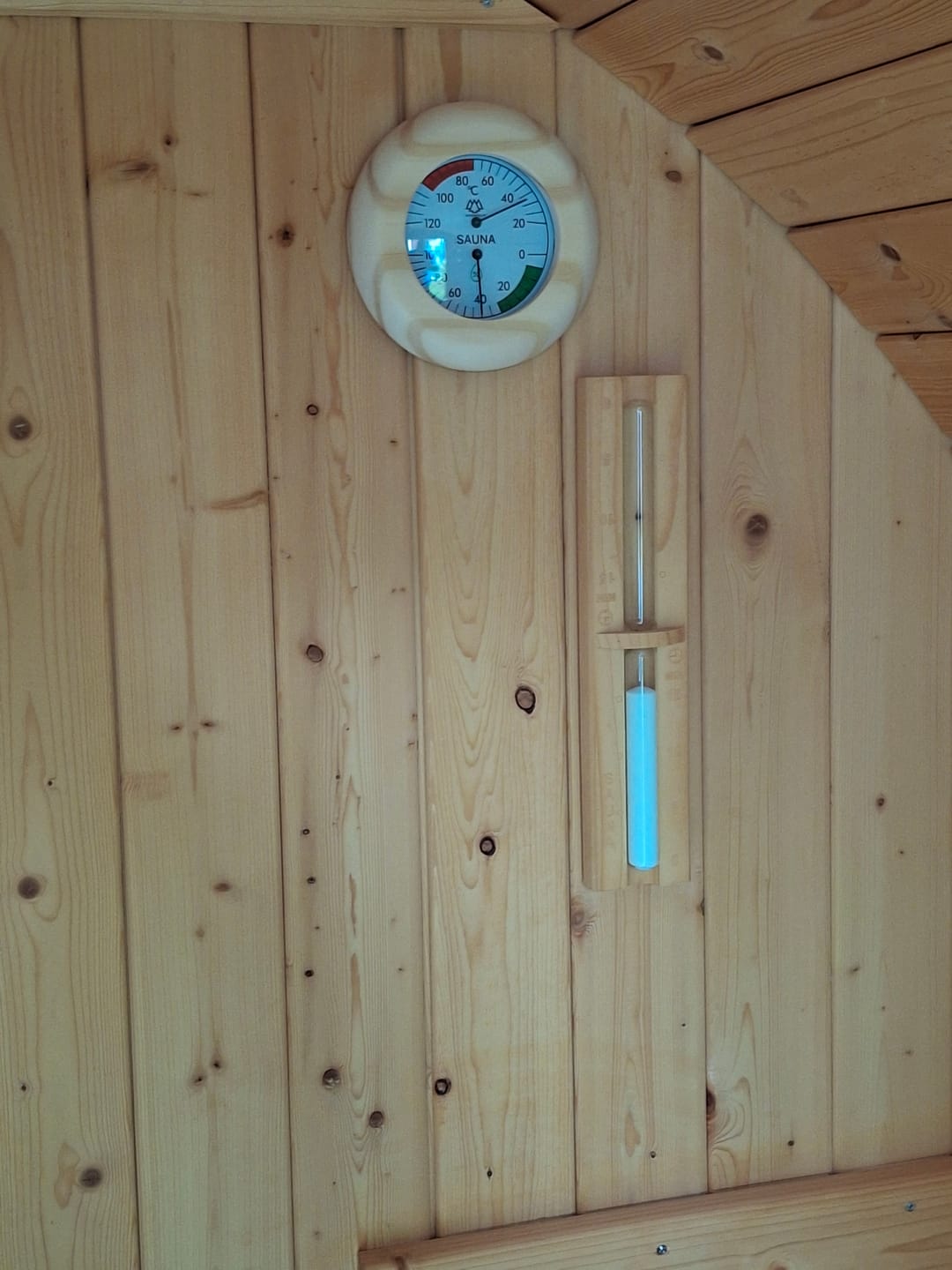 Customer photo review of Sauna Thermo- & Hygrometer 2in1