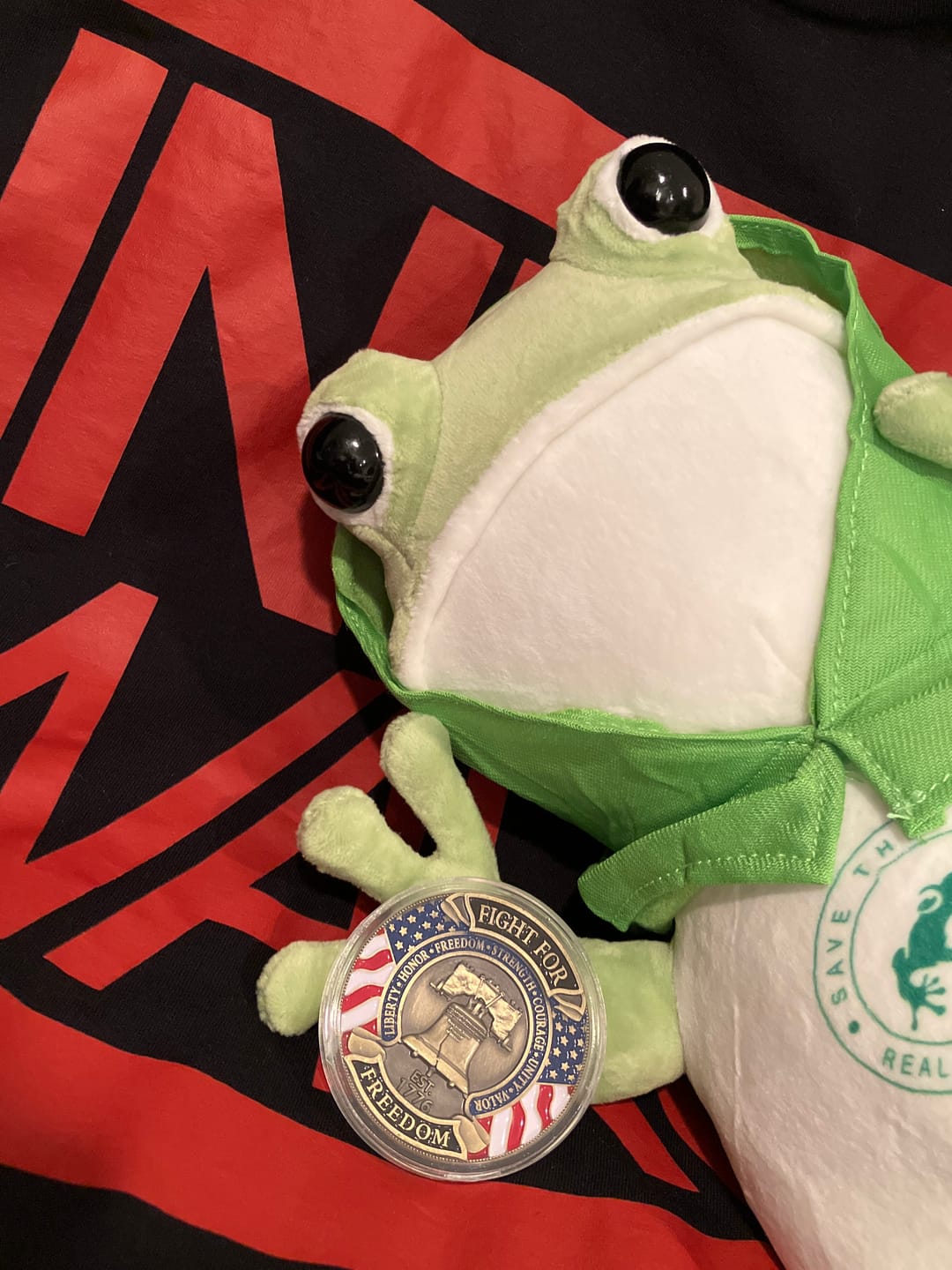 Customer photo review of Hold The Line Coins