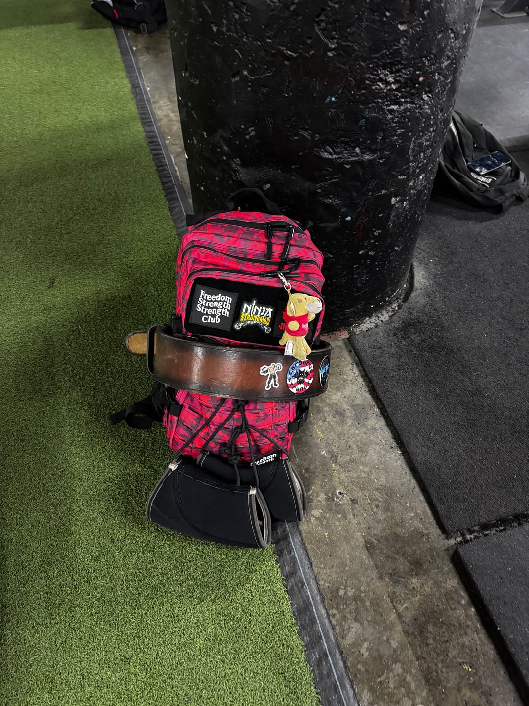 Customer photo review of Freedom Strength Backpack
