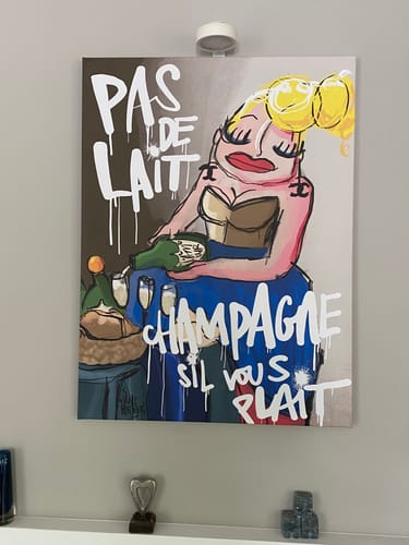 Customer photo review of Coffee and cake.