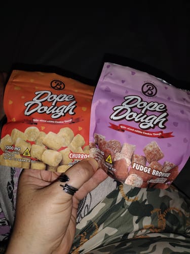 Customer photo review of DOPE DOUGH - FUDGE BROWNIE