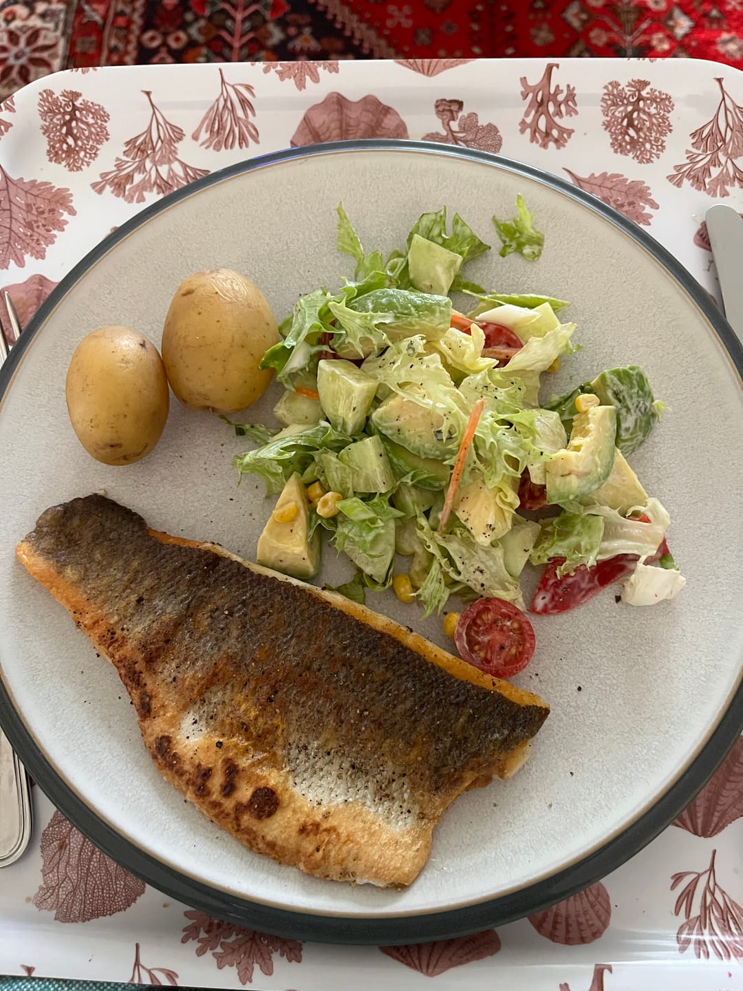 Customer photo review of Sea Bass fillet