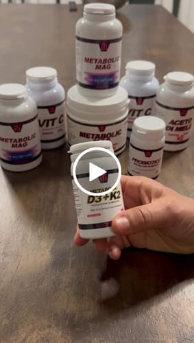 Customer video review of Metabolic D3 + K2 - 200 compresse da 2000 UI