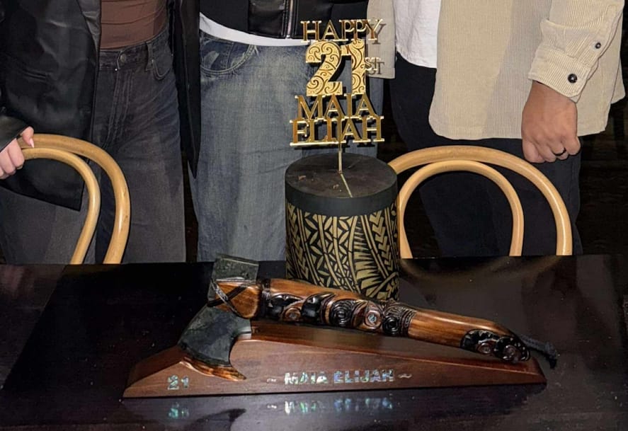 Customer photo review of Maori Axe - Toki Kaka Poto