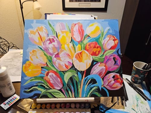 Customer photo review of Vibrant Tulip Medley