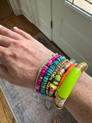 Customer photo review of Sunbeam Bracelet Stack