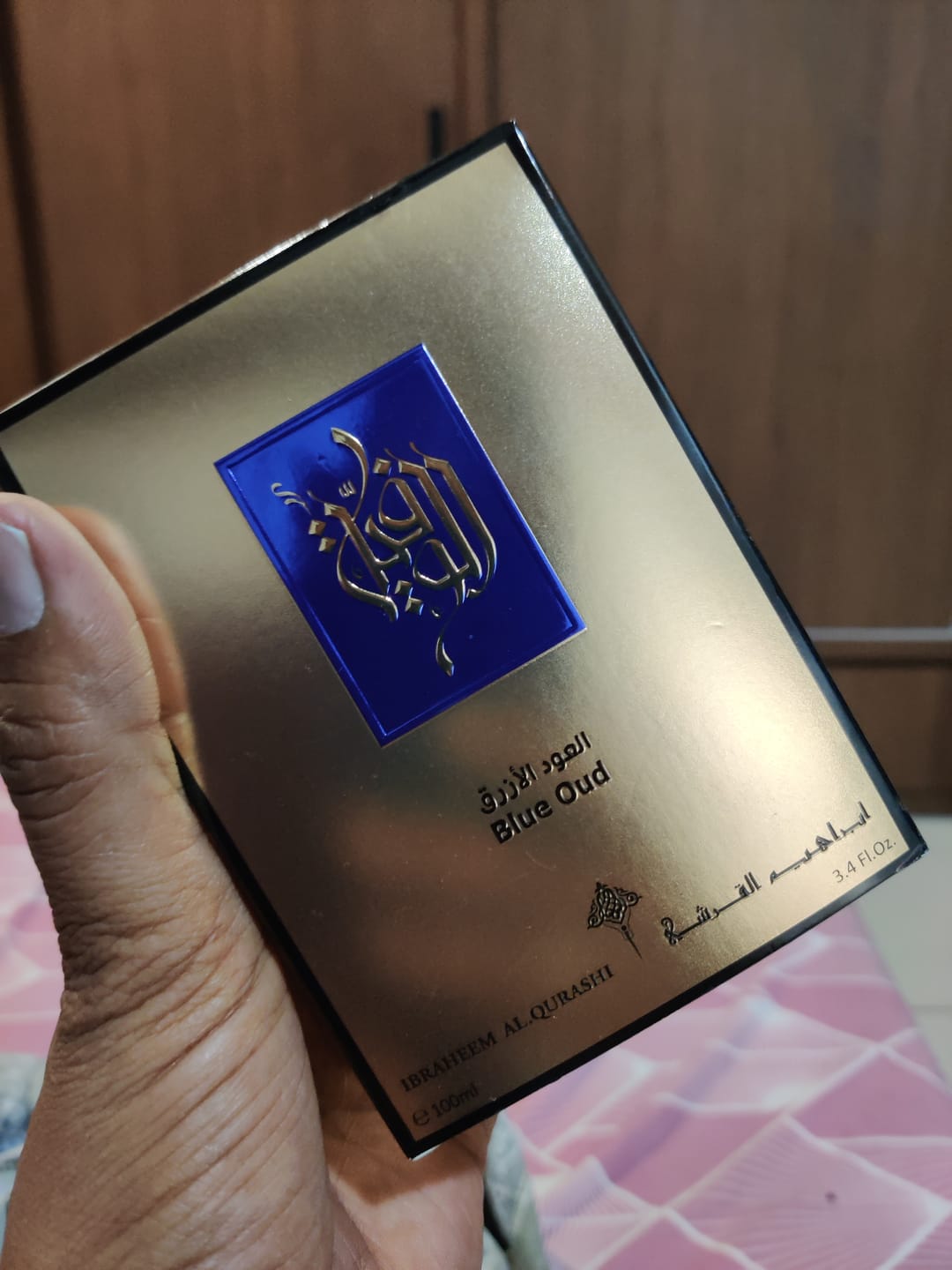 Customer photo review of Ibraheem Al Qurashi Blue Oud Eau De Parfum For Unisex