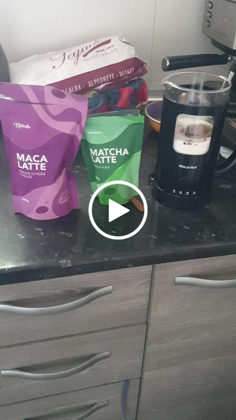 Customer video review of Matcha Latte