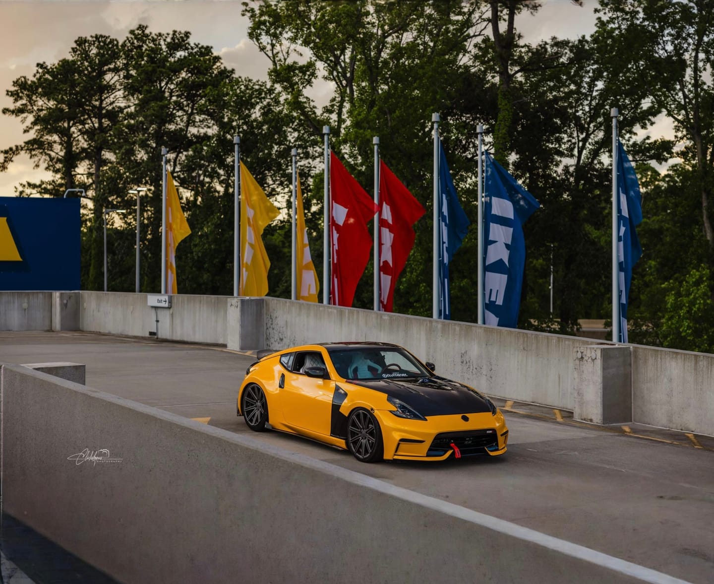 Customer photo review of Glossy Metallic Golden Yellow Vinyl Wrap